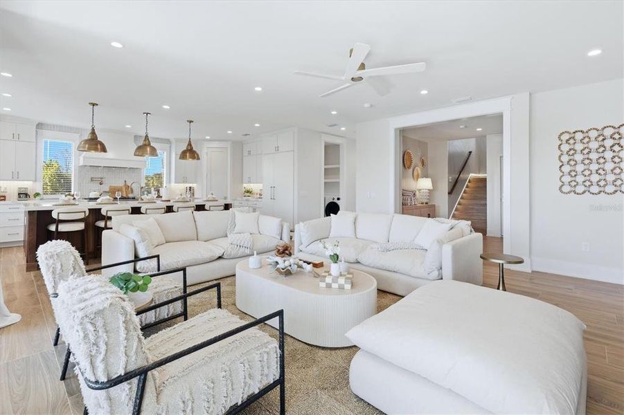 Furnished interior view inside a new home in , Anna Maria (Image 9).