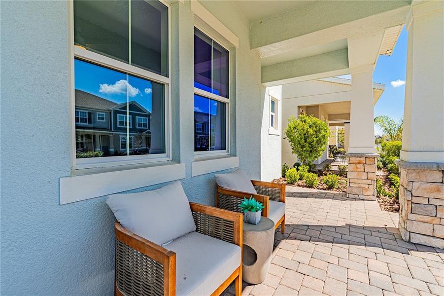 Exterior details and patio area of a home in , Winter Garden (Image 3). Exterior details and patio area of a home in , Winter Garden (Image 3).