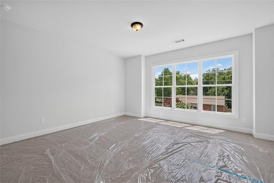 In-progress construction of a new home in , Flowery Branch, GA (Image 82).