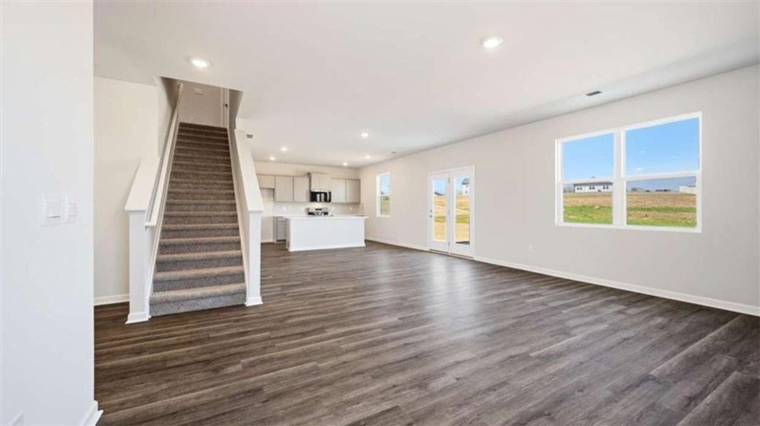 Spacious, unfurnished interior of a new home in Poplar Preserve, Newnan (Image 16). Spacious, unfurnished interior of a new home in Poplar Preserve, Newnan (Image 16).