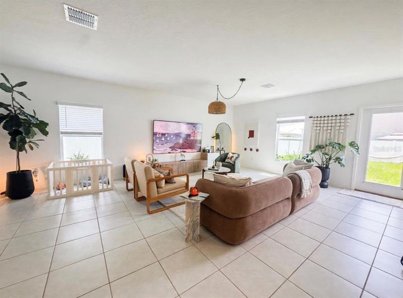 Furnished interior view inside a new home in , Zephyrhills (Image 29). Furnished interior view inside a new home in , Zephyrhills (Image 29).