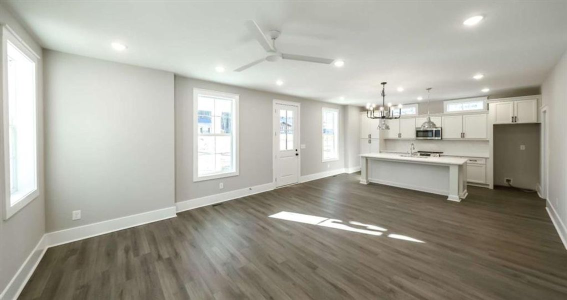 Spacious, unfurnished interior of a new home in , Bowdon (Image 22).