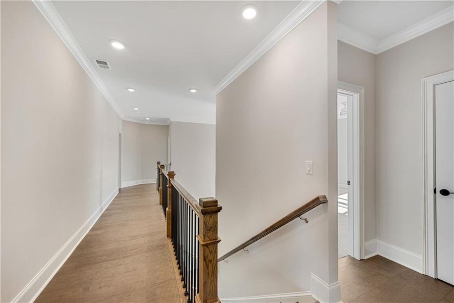 Spacious, unfurnished interior of a new home in The Retreat at Caney Creek, Alpharetta (Image 43).