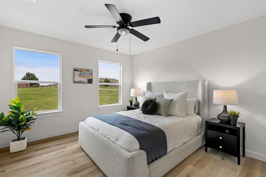 Furnished interior view inside a new home in , Robinson (Image 16).