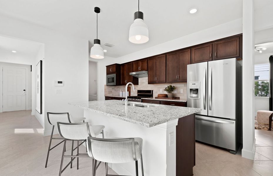 Kitchen with Stainless Steel Appliances Kitchen with Stainless Steel Appliances