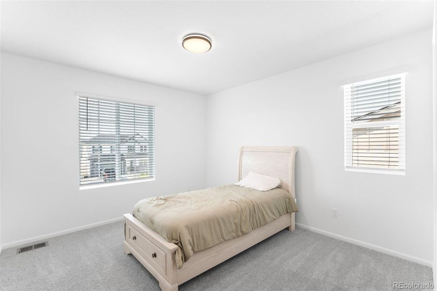 Furnished interior view inside a new home in Thompson River Ranch, Johnstown (Image 12).