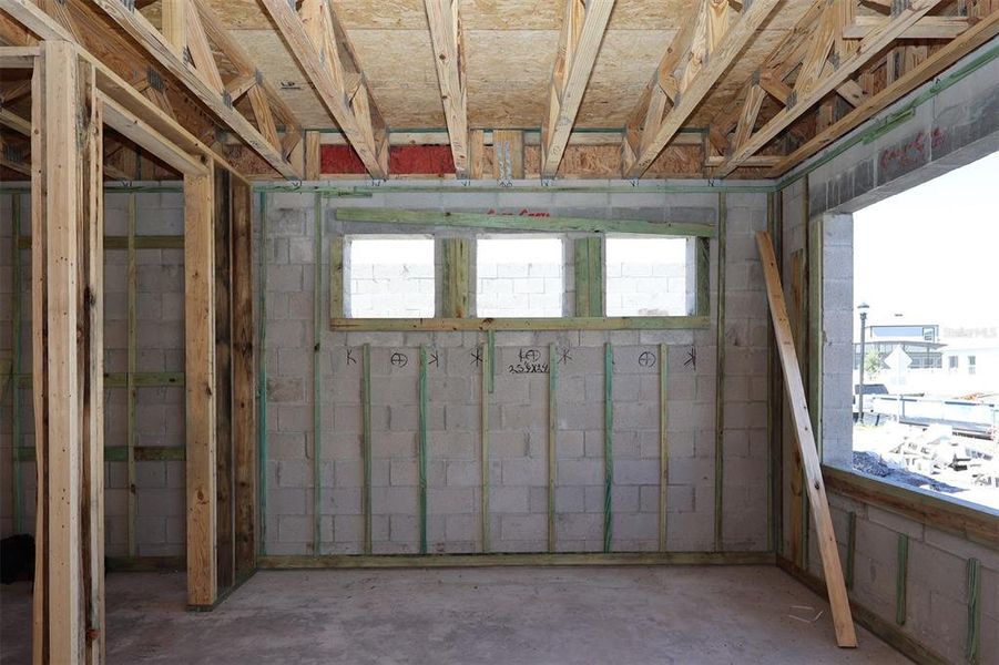 In-progress construction of a new home in Eden at Crossprairie, St. Cloud, FL (Image 15).