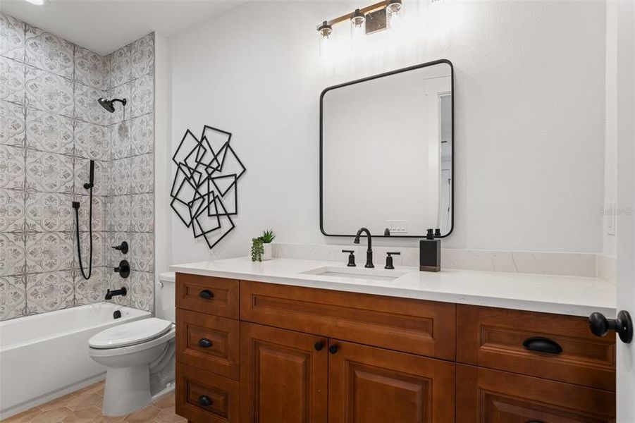 Furnished interior view inside a new home in , Tampa (Image 30).