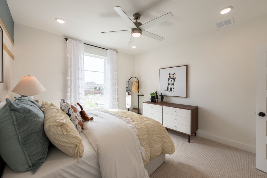 Furnished interior view inside a new home in Pecan Ridge, Fulshear (Image 17).