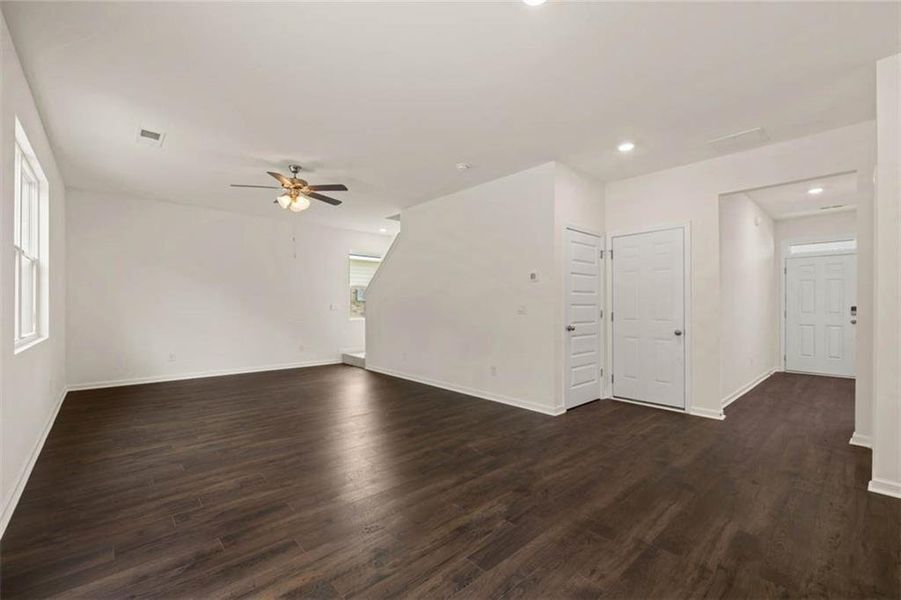 Spacious, unfurnished interior of a new home in The Reserve at Calcutta, Stockbridge (Image 21).