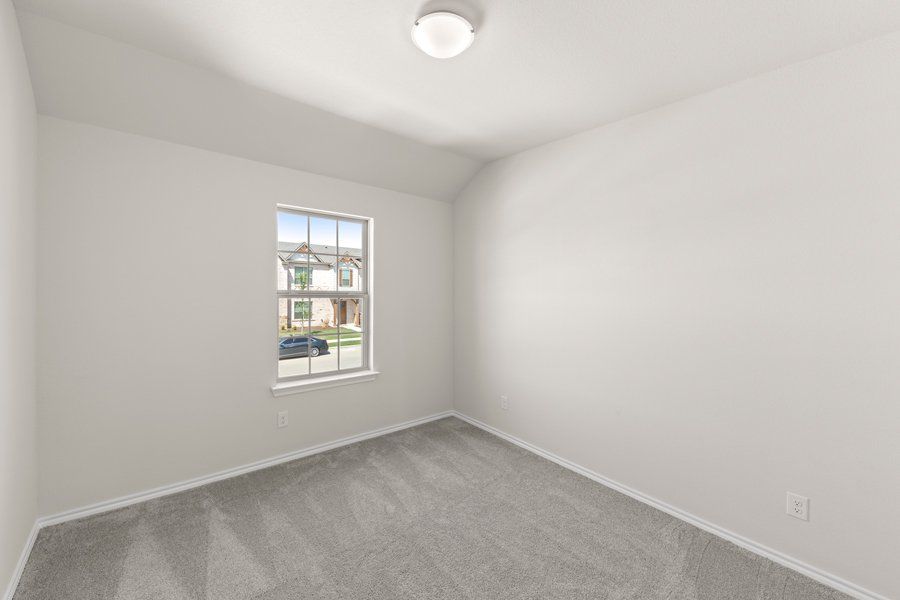 Front exterior of a new home in Sanger Circle, Sanger, TX, highlighting curb appeal (Image 24). Front exterior of a new home in Sanger Circle, Sanger, TX, highlighting curb appeal (Image 24).