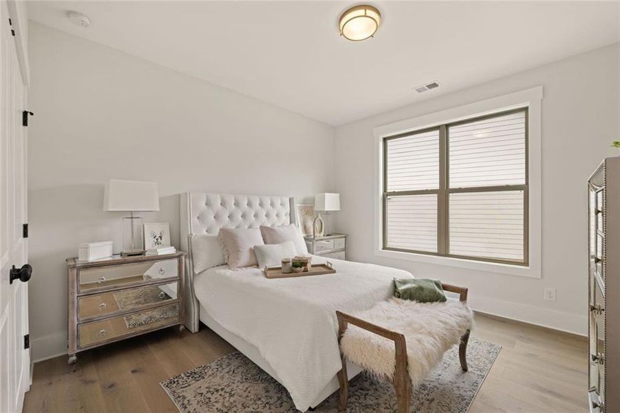 Furnished interior view inside a new home in Soleil Summit Chase, Snellville (Image 22).