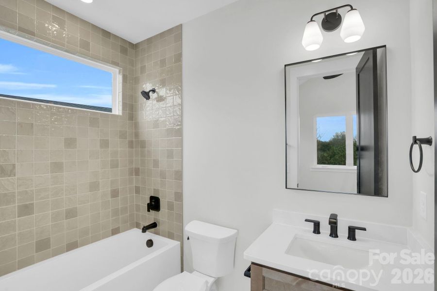 Furnished interior view inside a new home in , Charlotte (Image 11).