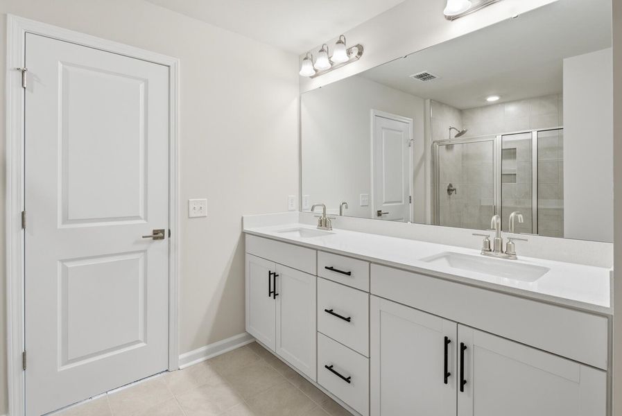 Furnished interior view inside a new home in Ashley Walk Townes, Charleston (Image 10). Furnished interior view inside a new home in Ashley Walk Townes, Charleston (Image 10).