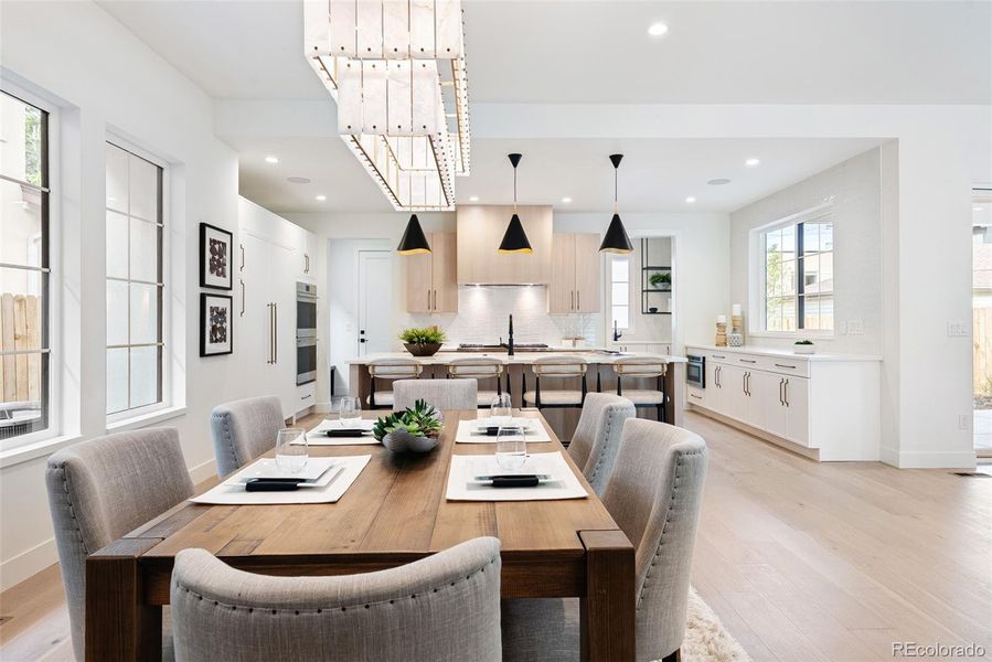 Connectivity is created by the open layout