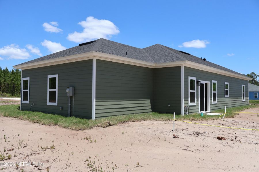 Exterior details and patio area of a home in , Hilliard (Image 22).