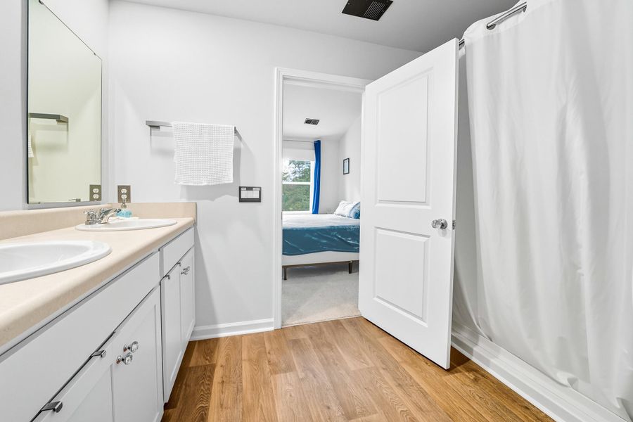 Furnished interior view inside a new home in , Summerville (Image 6). Furnished interior view inside a new home in , Summerville (Image 6).