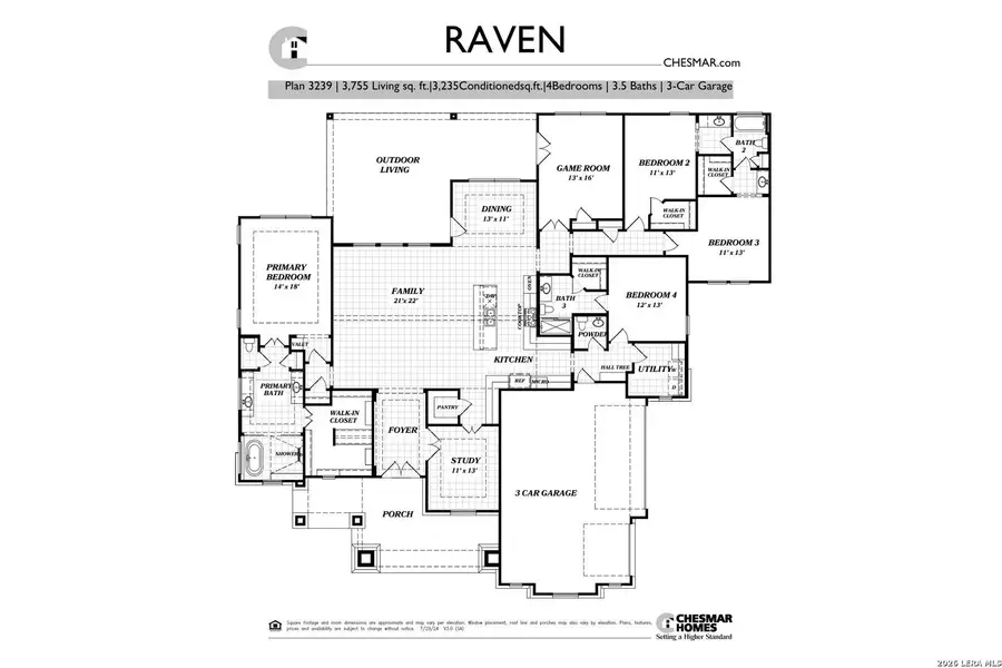 2D floor plan layout of this home in , San Antonio, TX (Image 3). 2D floor plan layout of this home in , San Antonio, TX (Image 3).