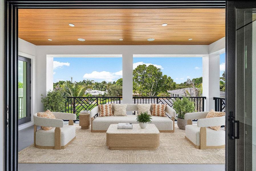 2nd Floor Balcony - Virtually Staged