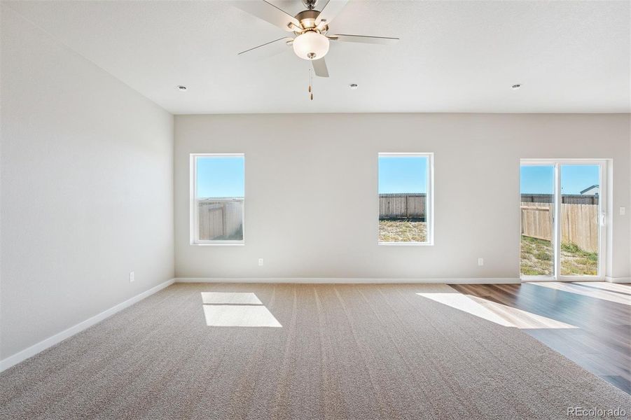 Spacious, unfurnished interior of a new home in Cottonwood Greens, Fort Lupton (Image 11). Spacious, unfurnished interior of a new home in Cottonwood Greens, Fort Lupton (Image 11).