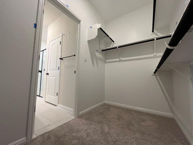 Primary Walk-in Closet