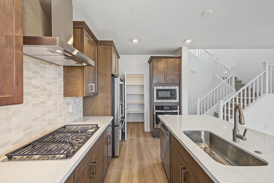 Furnished interior view inside a new home in Bella Storia, Gilbert (Image 3).