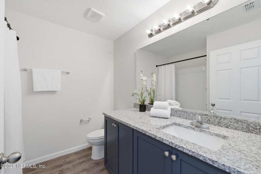 Furnished interior view inside a new home in , Jacksonville (Image 17). Furnished interior view inside a new home in , Jacksonville (Image 17).