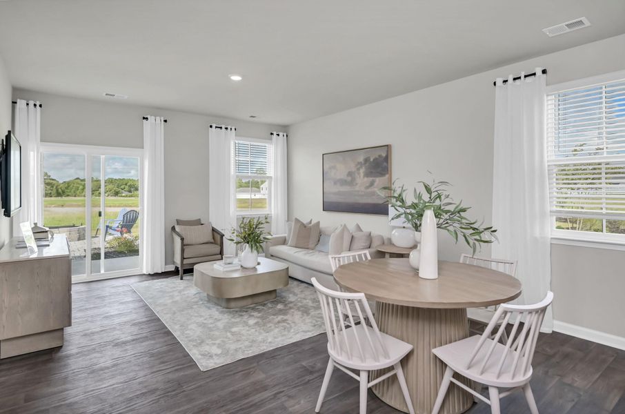 Furnished interior view inside a new home in Mulberry Landing, Orangeburg (Image 11).