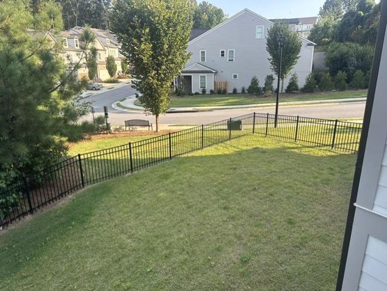 Exterior details and patio area of a home in , Canton (Image 27).