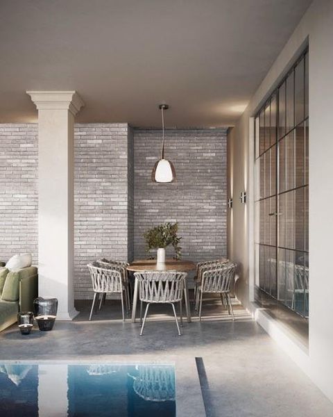 Furnished interior view inside a new home in , Atlanta (Image 7).