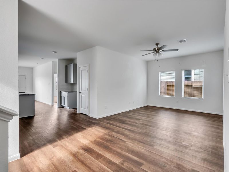 Spacious, unfurnished interior of a new home in Sweetgrass Village, Barrett (Image 22).