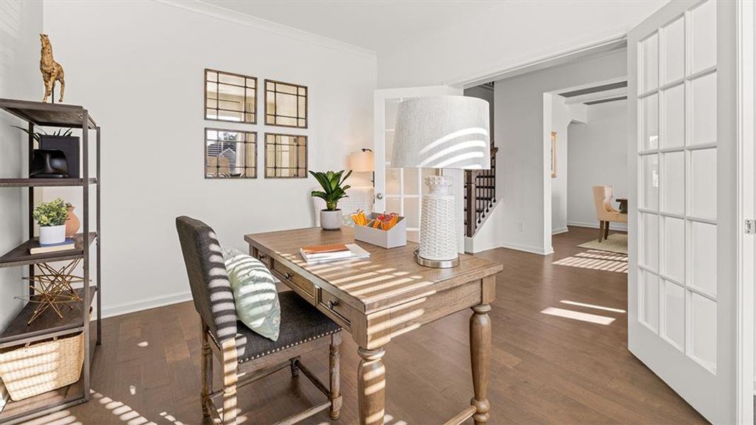Furnished interior view inside a new home in Westland, Bogart (Image 6).