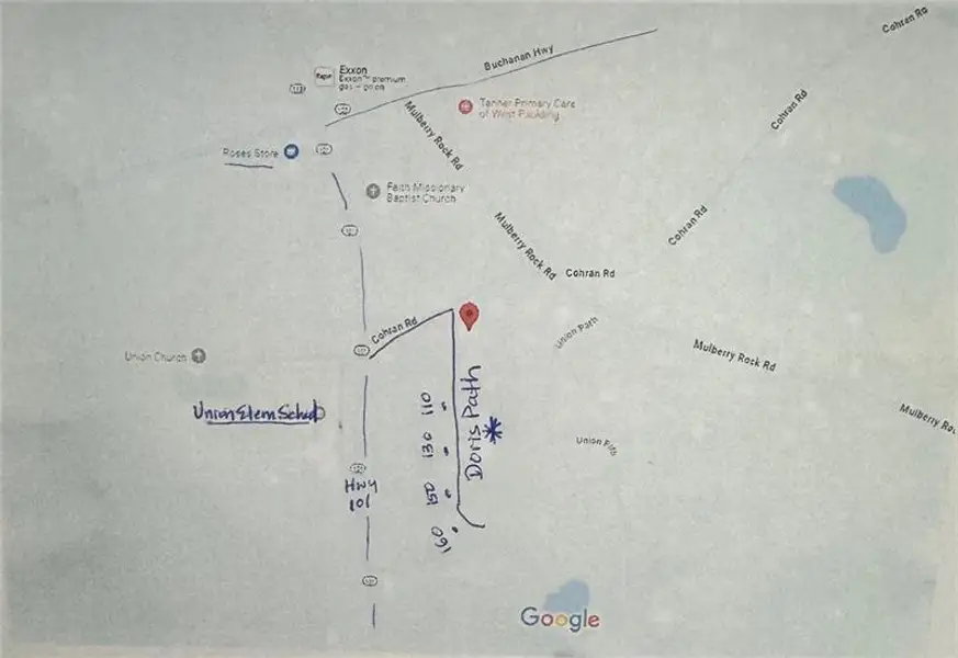 2D floor plan layout of this home in , Dallas, GA (Image 3).