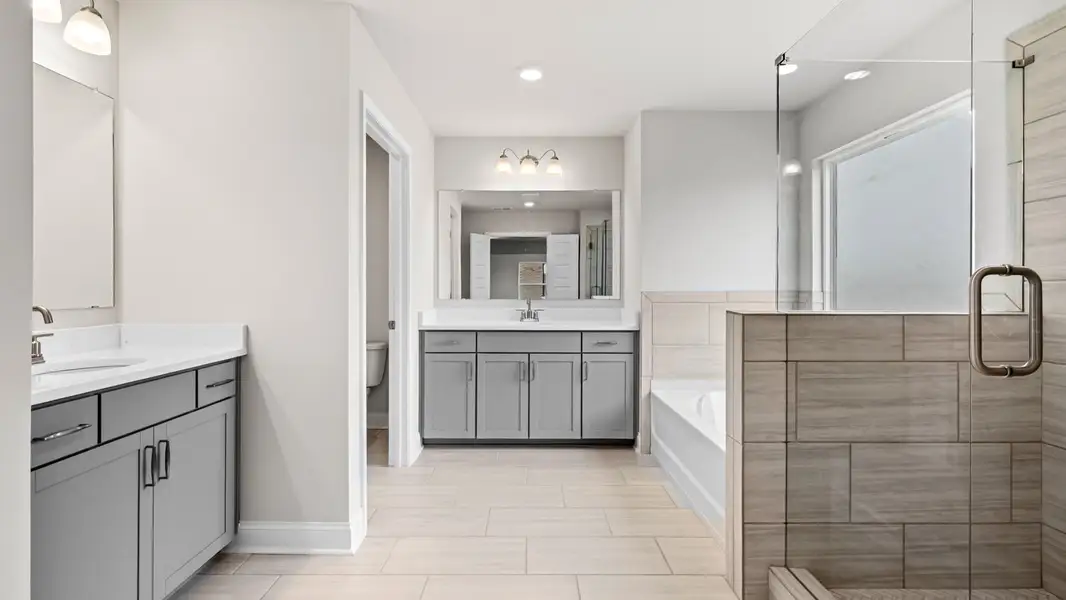 Furnished interior view inside a new home in Westland, Bogart (Image 10).