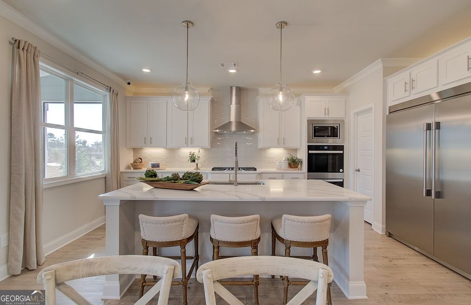 Furnished interior view inside a new home in Summerlin, Winder (Image 43). Furnished interior view inside a new home in Summerlin, Winder (Image 43).