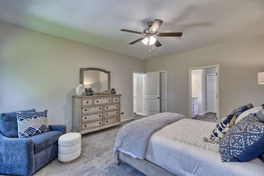 Furnished interior view inside a new home in Portrait Hills, Aiken (Image 22). Furnished interior view inside a new home in Portrait Hills, Aiken (Image 22).