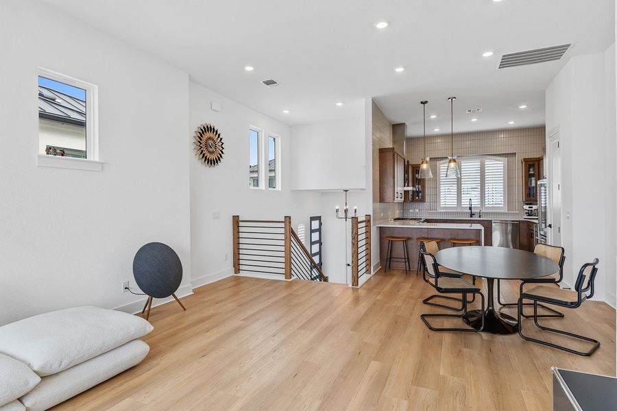 Furnished interior view inside a new home in , Austin (Image 9).