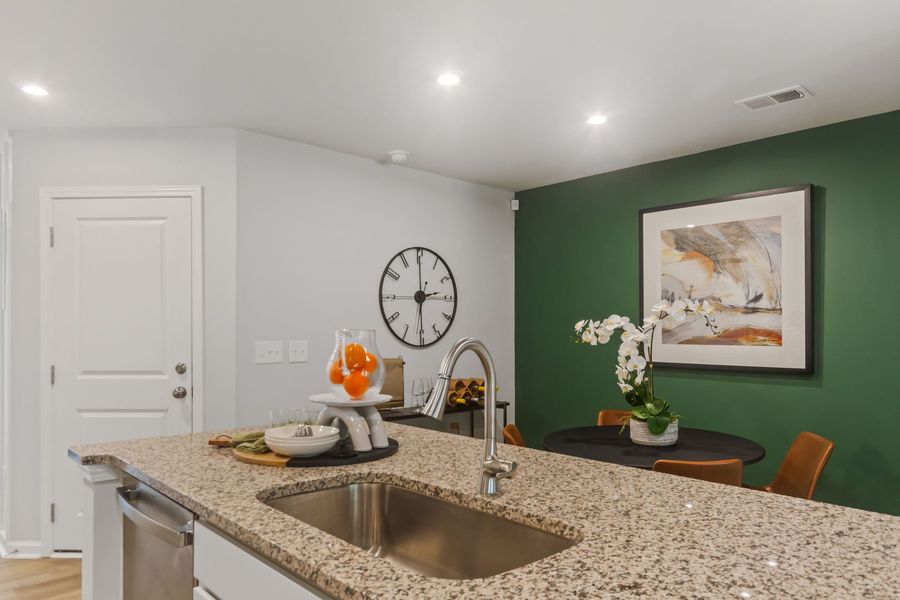 Kitchen and Dining Area