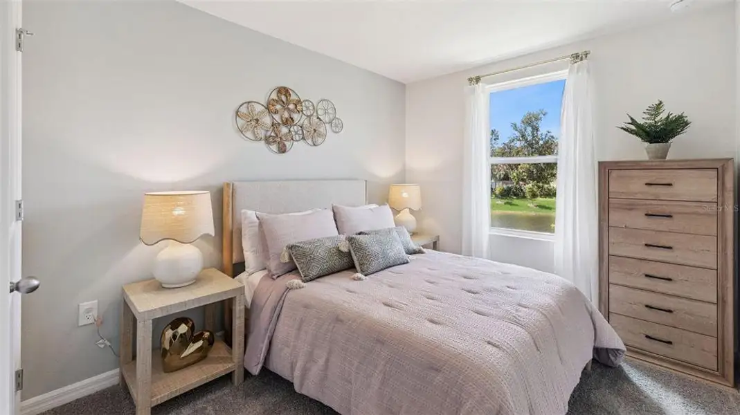 Furnished interior view inside a new home in , Daytona Beach (Image 3).