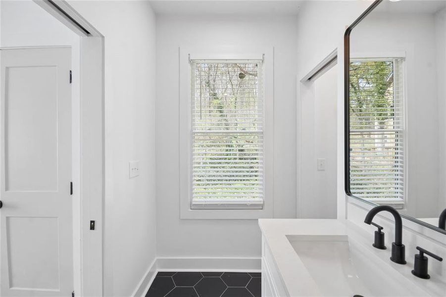 Furnished interior view inside a new home in , Atlanta (Image 14).