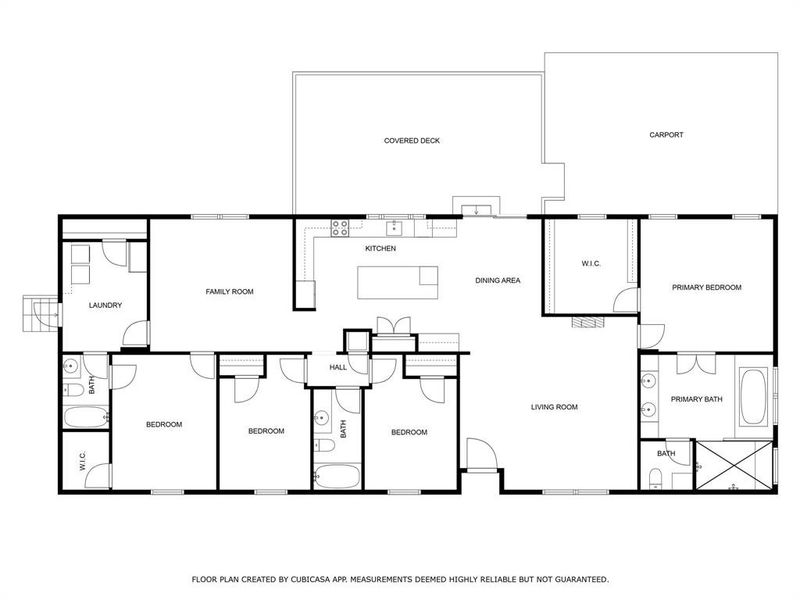 2D floor plan layout of this home in , Decatur, TX (Image 3).