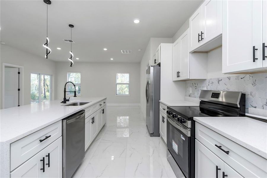 Furnished interior view inside a new home in , Ocala (Image 6). Furnished interior view inside a new home in , Ocala (Image 6).