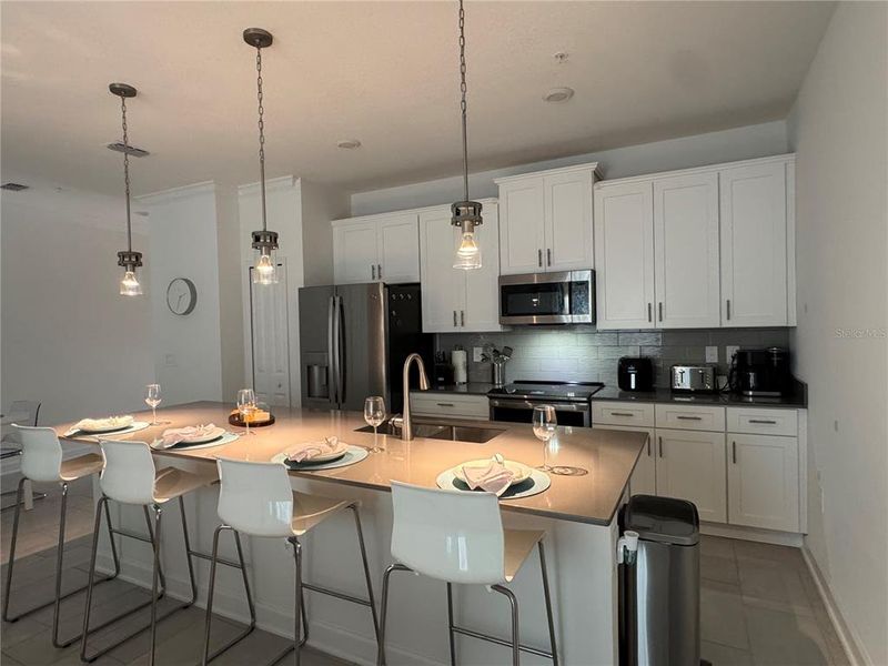 Furnished interior view inside a new home in , Kissimmee (Image 43).