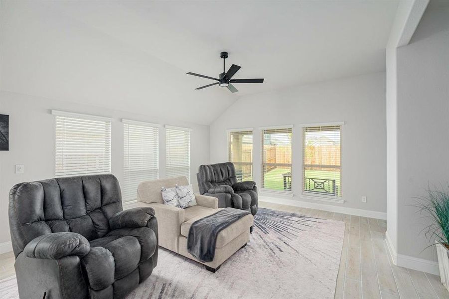 Furnished interior view inside a new home in West Crossing, Anna (Image 19). Furnished interior view inside a new home in West Crossing, Anna (Image 19).