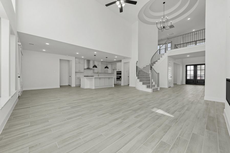 Representative unfurnished interior of a home built from the The Milton III by Westin Homes in Kresston, Montgomery (Image 14).