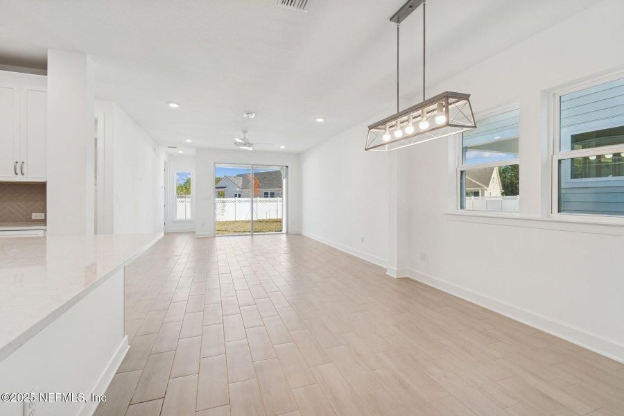 Spacious, unfurnished interior of a new home in Evergreen Island at Silverleaf - Classic, St. Augustine (Image 15).