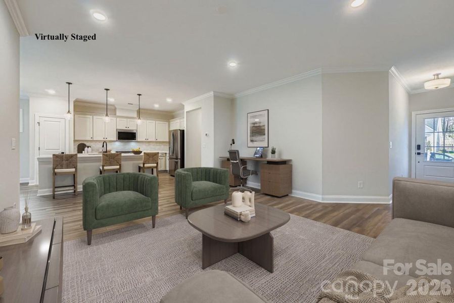 Furnished interior view inside a new home in Trilogy® Lake Norman, Denver (Image 8).