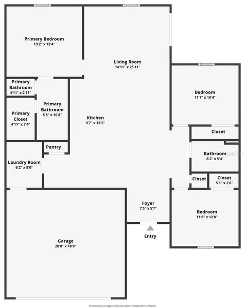 2D floor plan layout of this home in , Ocala, FL (Image 4).