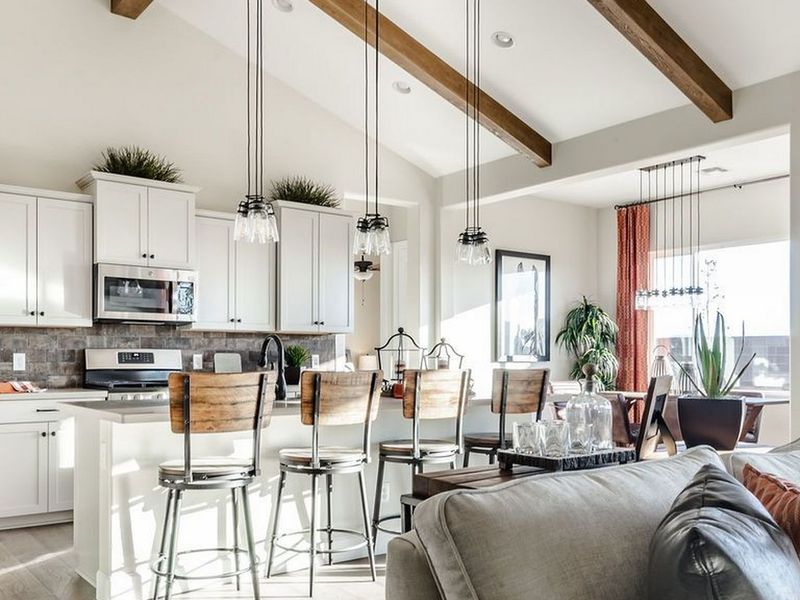 Representative furnished interior of a home built from the The Monarch by Davidson Homes LLC in Westwood, Prescott (Image 12).