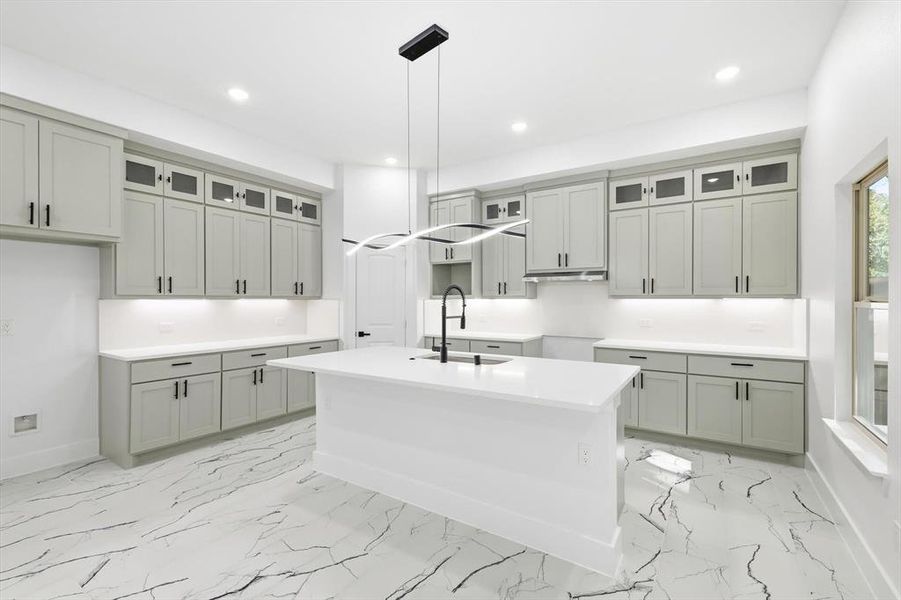 Furnished interior view inside a new home in , Gun Barrel City (Image 6).